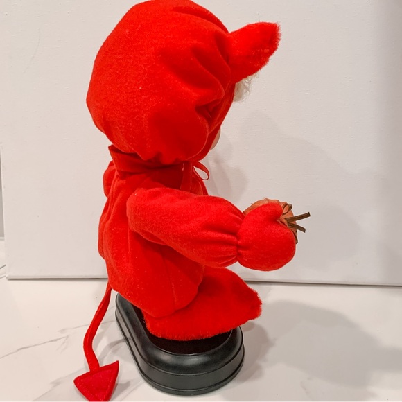 VTG 1995 Telco Small Fry Animated Halloween Display Little Devil Animated - Picture 10 of 15